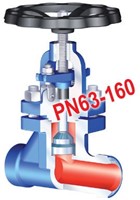 ARI-STOBU Stop valve - straight through with flanges and gland seal-2