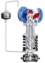 ARI-PREDEX Excess pressure regulator, straight through DN 15 - 150