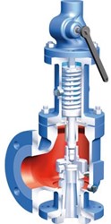 ARI-REYCO R SERIES ANSI-Full Nozzle-Safety Relief Valve with flanges - closed bonnet -closed lifting device - acc. to API 526
