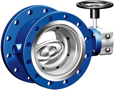 ARI-ZEDOX 122 Double flanged high performance valve - Double offset