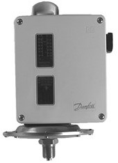 Räumungsverkauf Danfoss Druckregler, RT113 Regulierungsbereich [bar] Pe: 0.00 - 0.30, Differenz [bar]: 0.01 - 0.05, Danfoss Druckregler RT113 - 017-519666