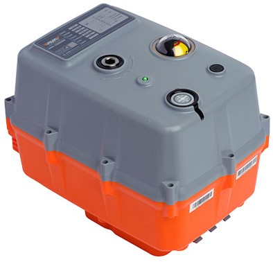 AVA B40010 Elektroantrieb Basic 400Nm 24VAC/DC IP67 Offen/Zu F07/10X22mm mit und Klemmen, B40010-6PHB-22