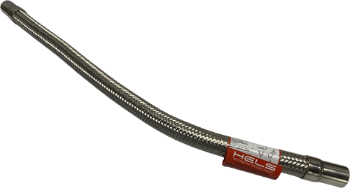 Flexibele RVS slang met omvlechting Ebora