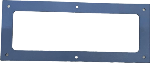 Dichting siliconen KDP 90/47 V4A1 Blauw 90 x 221 mm, Ebora