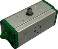 Actuatech Pneumatic Scotch Yoke Actuator GD106, Double Acting, ISO 5211 F05/F07-2