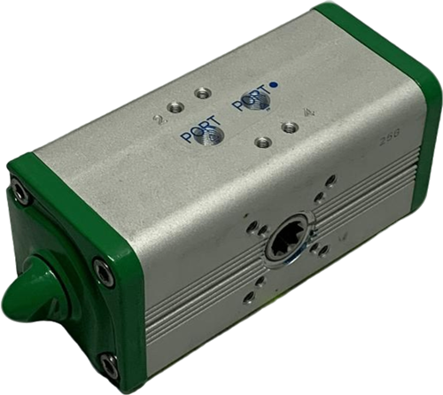 Actuatech pneumatische Scotch Yoke aandrijving GD45, dubbelwerkend, ISO 5211 F03/F05-3