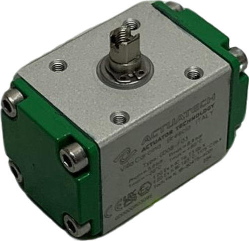 Actuatech pneumatische Scotch Yoke aandrijving GD08, dubbelwerkend, ISO 5211 F03