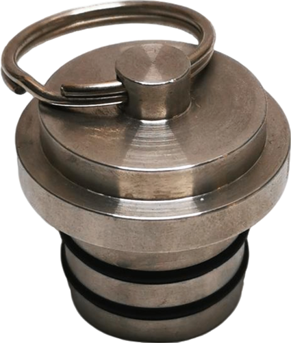 Blindplug tbv FLS fittingen RVS / EPDM / RVS, BLINDPLUG FLS RVS Ebora