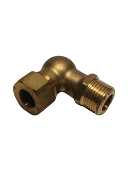 Messing peilglashouder, PN25 t.b.v. 13mm peilglas (set=2st), 10120041 Ebora