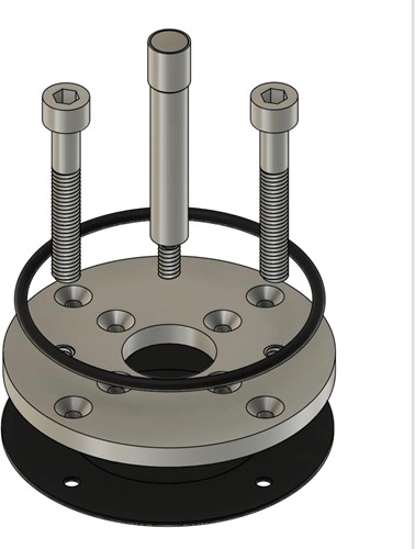 Sitomatic Montagekit für ITT Advantage A/B204-209-217 und 234 (0,5 Zoll bis 2 Zoll) in Kombination mit der VC 9000 und DIPR 9041 Serie, M01-00035