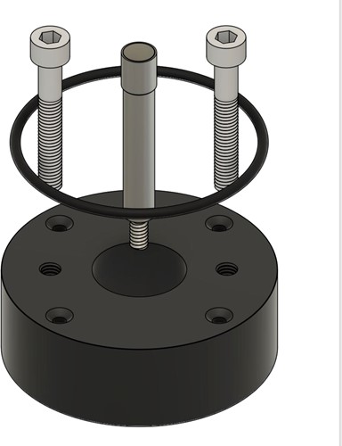 Sitomatic Mountingkit for ITT Advantage A/B233 and 234 (3" up to 4") in combination with the VC 900  series, M01-00039