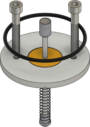 Sitomatic Mountingkit for CAD AB168-AC683-AD136-AB322-AD655 Actuator 0,5" up to 4" in combination with the VC9000 serie, M01-00099