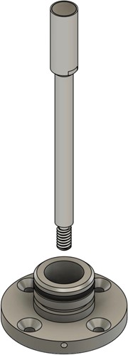 Sitomatic Mountingkit for ITT Advantage A/B204 and 209 (0.5" up to 1") in combination with the VC1000  ATEX series, M01-00004