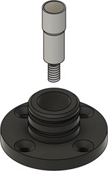 Sitomatic Montagekit für ITT Advantage A/B204 und 209 (0,5 Zoll bis 1 Zoll) in Kombination mit der VC900-Serie, M01-00010
