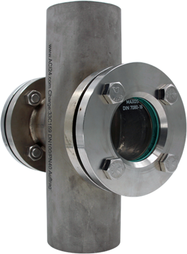 531 Durchfluss-Schauglas Mit Schweißenden PN16 PN40