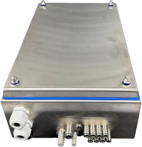 Klemmenkast met VTUG-10 4-voudige pneumapole en klemmenstrook-2