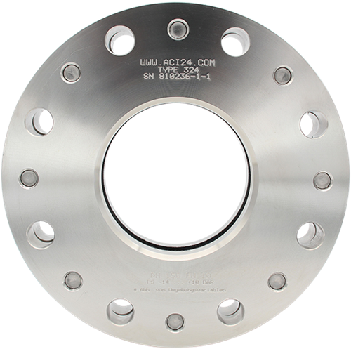 Vacuum sight glass fitting type 324