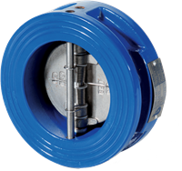 Doppelte Zwischenbau (Wafer) Rückschlagklappe Serie D6