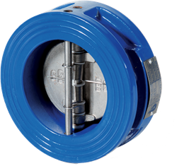 Double interstitial (Wafer) check valve Series D6
