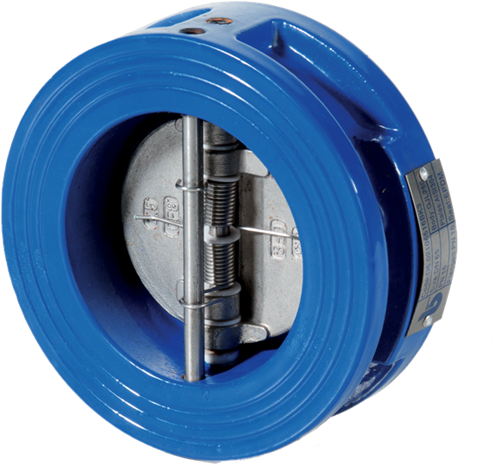 Doppelte Zwischenbau (Wafer) Rückschlagklappe Serie D6