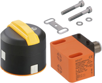 Inductieve klepstandsensor voor pneumatische aandrijving met schakelnok 90 graden, IN5327+E12517+E11310