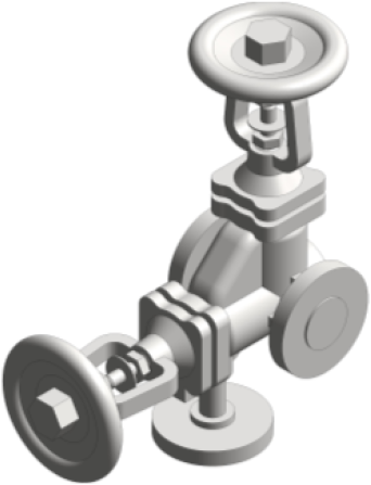 DBB3 Double Block and Bleed Bellows Sealed Stop Valve Spirax Sarco-2