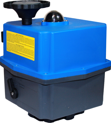 J+J Electric valve actuator 300 Nm (350Nm) Blue 4..20 mA NC, S4C410609