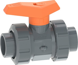 Georg Fischer 161542013, Kugelhahn 542 PVC-U/FKM d25DN20