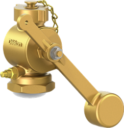 Bronzen kraan met test valve DN50, 813GG050, 813GG050