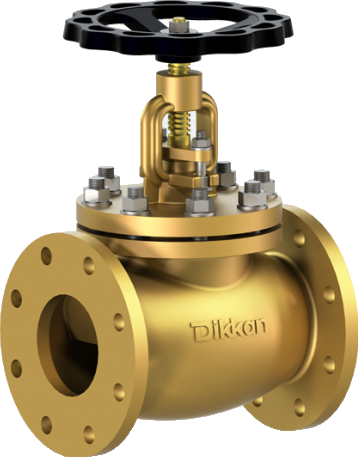 Klepafsluiters Type 374HC - DN125 - Brons - PN 16, 374HC125