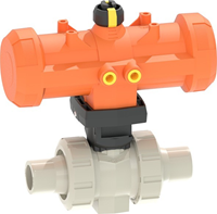 Georg Fischer 199231835, Ball Valve 231 PP-H/EPDM d32DN25, Welding end IR-Plus normally closed