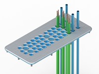 Pneumapole-E Kabeleinführungsplatte Größe VTUG10 8-fach, 8766530052 Ebora-3