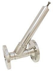 EBUV330305/AF, Overstortventiel RVS/FKM DN32 PN40, Mediumdrukbereik 4..14 Bar met afgedicht veerhuis