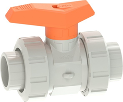 Georg Fischer 163542003, Ball Valve 542 CPVC/EPDM d25DN20