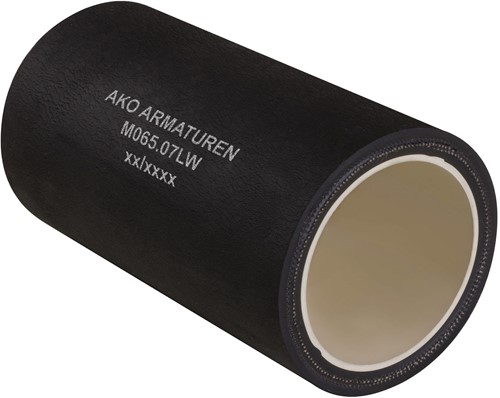 AKO Armaturen Pinch valve sleeve M,  Nitrile (food, pale) DN 65, M065.07LW