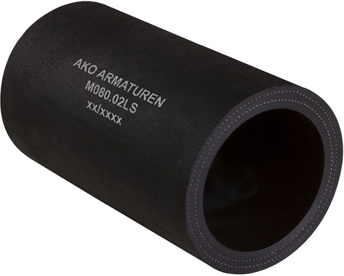 AKO Armaturen Slangafsluiter sleeve M,  Natuurlijk rubber DN 80, M080.02LS