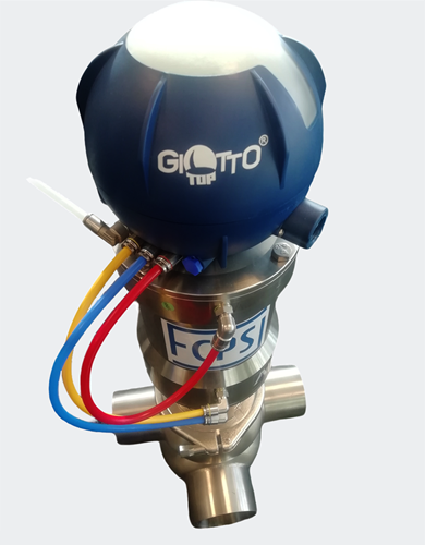 Edelstahl 316 Gerade Steckverschraubung Rund 6-1/8 Blau, EBSS316-I-6-1/8-BL Ebora-2