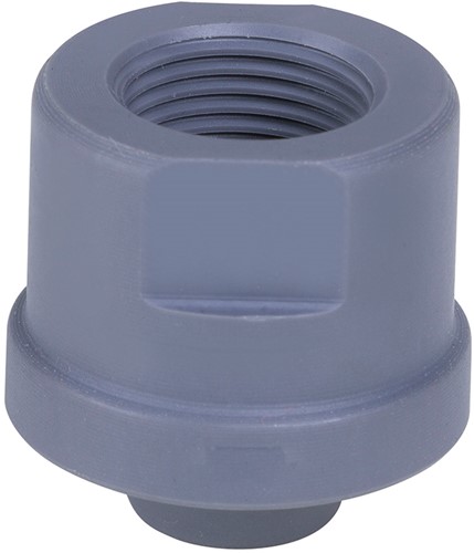 AKO Armaturen Muffendeckel MU, Innengewinde (DIN) PVC DN 10, MU010.80