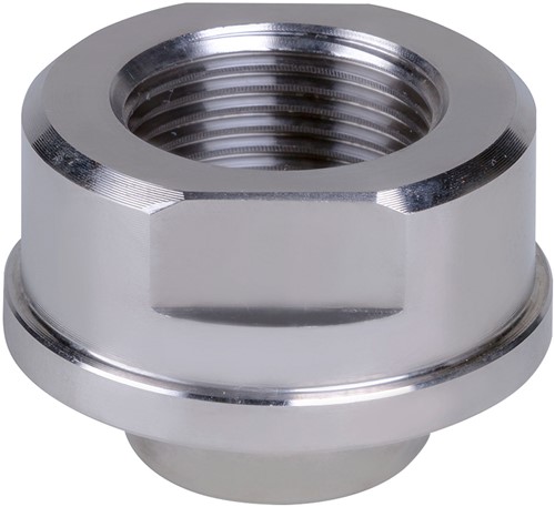 AKO Armaturen Muffendeckel MU, Innengewinde (DIN) Stainless steel 1.4404 (AISI 316L) DN 25, MU025.50