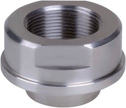 AKO Armaturen Pinch valve socket MU, Internal thread (DIN) Stainless steel 1.4404 (AISI 316L) DN 40, MU040.50
