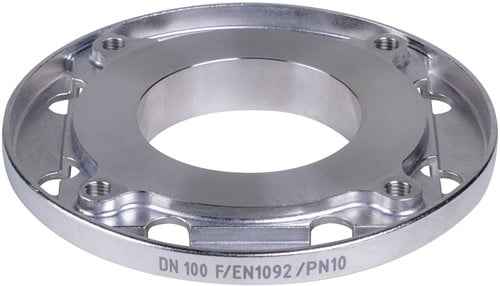 AKO Armaturen Muffendeckel MUC, Flansch (DIN) Stainless steel 1.4404 (AISI 316L) DN 100, MUC100F.50