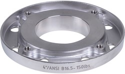 AKO Armaturen Socket end cover MUC, Flange (ANSI) Stainless steel 1.4404 (AISI 316L) DN 100, MUC100FA.50
