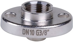 AKO Armaturen Socket end cover MUC, Internal thread (DIN) Stainless steel 1.4404 (AISI 316L) DN 10, MUC10G.50