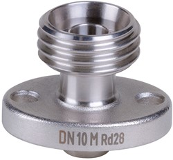AKO Armaturen Socket end cover MUC, Threaded spigot (DIN) Stainless steel 1.4404 (AISI 316L) DN 10, MUC10M.50