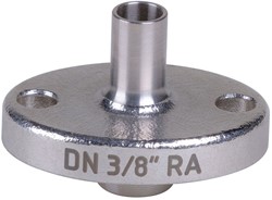 AKO Armaturen Socket end cover MUC, Weld-on ends (ASTM) Stainless steel 1.4404 (AISI 316L) DN 10, MUC10RA.50