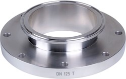 AKO Armaturen Eindkap MUC, Tri-clamp (DIN, row A) RVSl 1.4404 (AISI 316L) DN 125, MUC125T.50