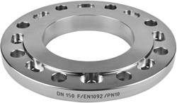 AKO Armaturen Socket end cover MUC, Flange (DIN) Stainless steel 1.4404 (AISI 316L) DN 150, MUC150F.50