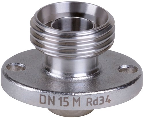 AKO Armaturen Muffendeckel MUC, Gewindestutzen (DIN) Stainless steel 1.4404 (AISI 316L) DN 15, MUC15M.50