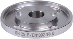 AKO Armaturen Eindkap MUC, Flens (DIN) RVSl 1.4404 (AISI 316L) DN 25, MUC25F.50