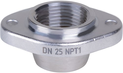 AKO Armaturen Muffendeckel MUC, Innengewinde (ANSI / ASME) Stainless steel 1.4404 (AISI 316L) DN 25, MUC25N.50